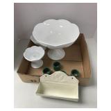 Large Bowl & Combcase Wall Mount