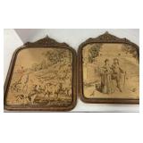 Classical Vintage Framed Tapestry