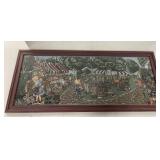 Large Framed Tapestry