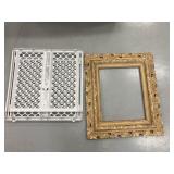 Baby Gate & Ornate Frame