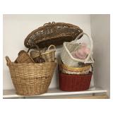 Assorted Baskets Colored & More