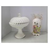 (2) Ceramic Decorative Items