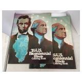 (2) The U.S Bicentennial Illinois Coloring Books