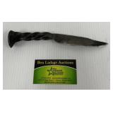 Railroad Spike Knife 5"