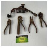 Antique Brass Betel Cutter