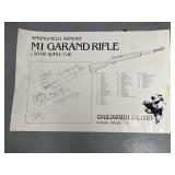 M1 Garand Rifle Poster