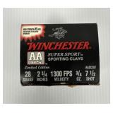 Box of 28 Gauge Winchester Shells