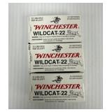 Three Boxes of Winchester .22 Long Rifle Ammo