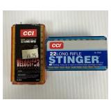 Two Boxes of .22 Long Rifle Ammo