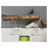Ornate Flint Lock Blunder Bust Pistol