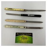 Assorted Pocket Knives