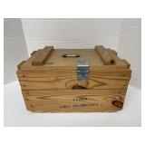 Wooden Ammo Box 18" x 10" x 10"