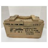 Wooden Ammo Box 18" x 10" x 10"