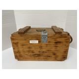 Stars & Stripes Fireworks Wooden Box 18" x 10" x