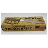 World War 1 Trench Knife 6" - Knuckle Duster