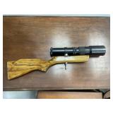 Gun Stock With Scope