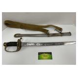 Pluribus Unum. Sword 16"