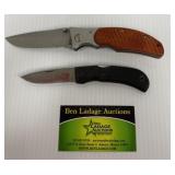 (2) Ridge Runner & UltraBlade Pocket Knives