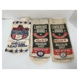 Lawrence and All American Brands Shot Bags