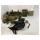 Assorted Holsters, Bags & More