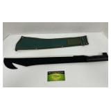 Machete With Jagged Edge 18"
