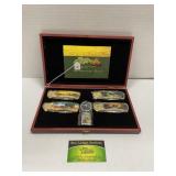 4 John Deere Pocket Knives-The American Farmer Set