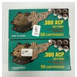 Two Boxes of .380 Ammo