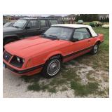 1983 Mustang Convertible GLX