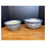 Matching Stoneware bowls