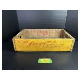Antique Wooden Coca Cola Soda Crate