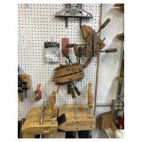 14 Wooden Clamps