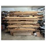 Large Assortment Of Lumber