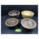 Wooden Bowls - turned by Mr. Black - unfinished