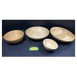 Wooden Bowls - turned by Mr. Black - unfinished