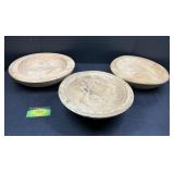 Wooden Bowls - turned by Mr. Black - unfinished