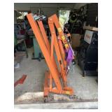 Central Hydraulics 1 Ton Foldable Shop Crane