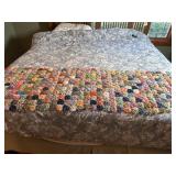 Yoyo Quilt Style Table Runner