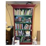 Book shelf and contents