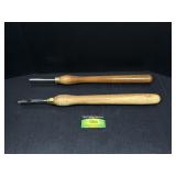 Pair Of Lathe Chisels