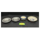 Stoneware & Pewter Pieces