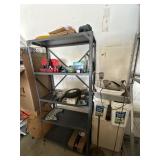 Metal Shelf With Contents 70 1/2" x 36" x 15"