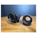 Mamiya-sekor 50mm and minolta 135mm Lens