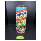 Antique Hal Sam American Building Logs