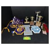 Assorted Trophies, Medals, and More