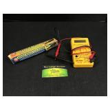 19 Piece Needle Scaler & Cen-Tech Volt Tool