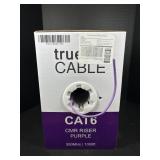 CAT6 CMR Riser Purple Wire