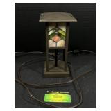 Stained Glass Portable Lamp