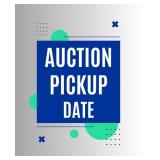 Pick Up: Sept. 24th -11am - 6pm