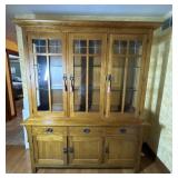 Kincaid Lighted Hutch - Mission Style