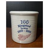 Red Wing Stoneware Crock 100 Years -7"